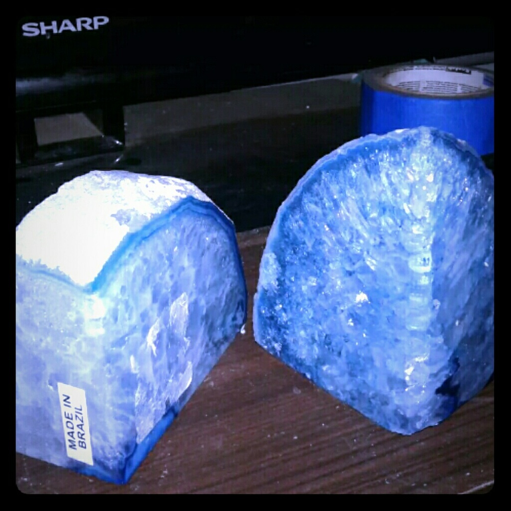 Brazilian coastal rock book ends/decor - Picture 1 of 4